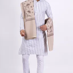 KAVIM Wool Printed Men Shawl image 3