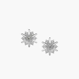 VALANOVA 14K White Gold 0.27 Ct Lab Grown Diamond Earrings-image-93