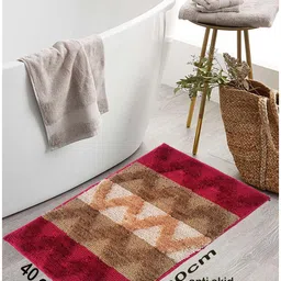 CROWN MATTINGS Beige 1400 GSM Microfibre Bath Rugs image 2