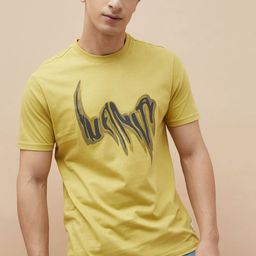 Forca by Lifestyle Graphic Printed Round Neck Cotton Regular Fit T-shirt-picture-9