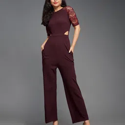 miss chase Solid Women Jumpsuit image 4