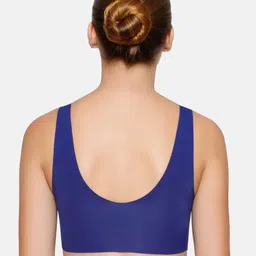 Sloggi Women Zero Feel Top EX Ultra Light Seamless Removable Padded Wireless Bra image 4