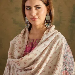 SAHASIKA Ethnic Motifs Woven Design Shawl-picture-27