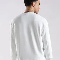 Calvin Klein Jeans Men Round Neck Regular Fit Cotton Pullover image 2