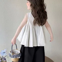 LULU & SKY Girls Embellished Top with Palazzos image 2