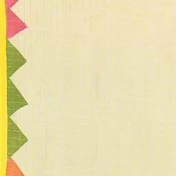 SPRISH Floral Pure Cotton Khadi Saree image 5