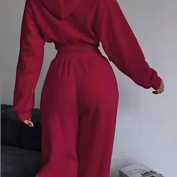 LULU & SKY Hooded Top With Trousers Co-Ords image 2