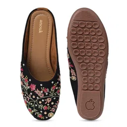Anouk Women Embellished Mules Flats image 4