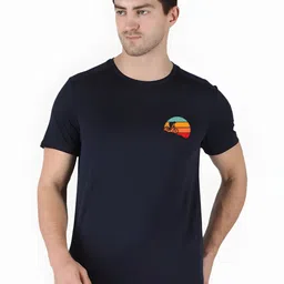 SZN Men Printed Applique T-shirt-image-55