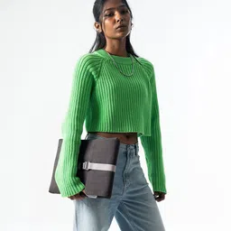 DailyObjects Unisex Charcoal Savanna Laptop Sleeve image 4