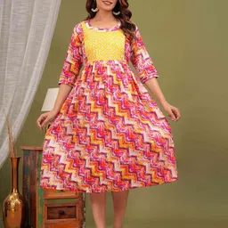 FEMARY Tropical Print Maternity Maxi Dress-picture-31