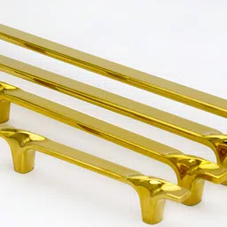 Rab GoldToned Glossy Finish Door Handle image 2