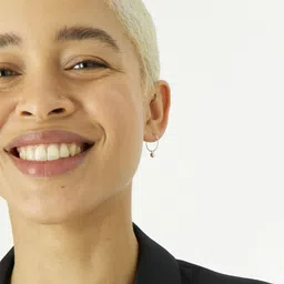 Accessorize Geometric Hoop Earrings image 4