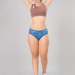 Lovable Pack Of 3 Assorted Cotton Mid-Rise Hipster image 3