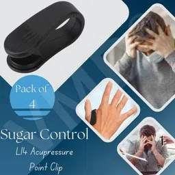 lootzoo Acupressure Clip for Headache Relief, Blood Sugar Control & Stress Relief Medical Reacher & Grabber image 1