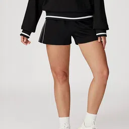 LULU & SKY Striped High-Rise Sports Relaxed Fit Shorts-picture-12