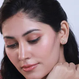 CANDERE A KALYAN JEWELLERS COMPANY Women 18Kt & 14Kt Gold Swing Butterfly Earrings 2.19 g-picture-33