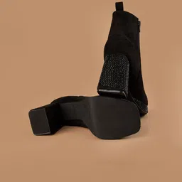 Ginger by Lifestyle Casual Block-Heeled Pull-On Boots image 4