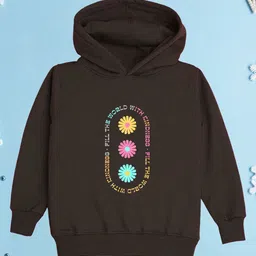 NUSYL Girls Hooded Sweatshirt-image-6