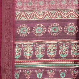 J 6 DESIGNER Women Ethnic Motifs Saree image 5