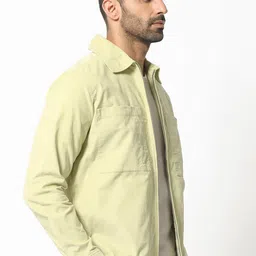 RARE RABBIT Men Jilin Cotton Tailored Shacket image 5