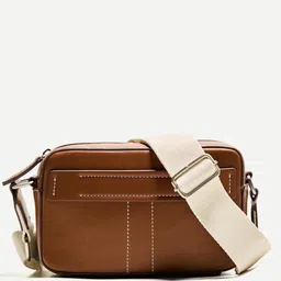 Bershka Crossbody Sling Bag with Quilted-image-11