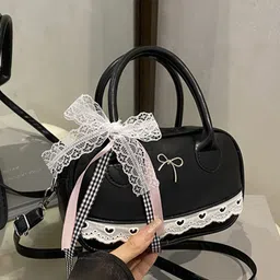 StyleCast Women Embellished Structured Bow Detail Handheld Bag-image-29