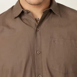 BS BLUE SQUAD Slim Fit Spread Collar Casual Shirt image 3