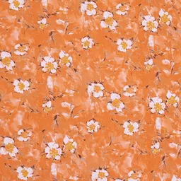 Garden Vareli Floral Printed Saree image 5