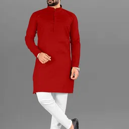 Attigo Men Regular Kurta with Pyjamas-picture-13