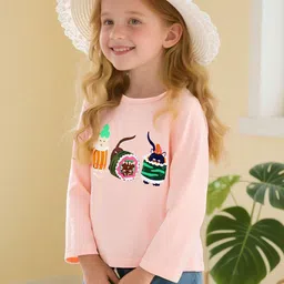 LULU & SKY Girls Pure Cotton Tshirts-picture-16