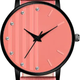 DOUBLERUN Women Dial & Leather Straps Multi Function Watch H05NMT-323 image 2