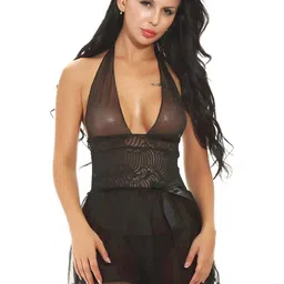 ZERJAMA Women Nylon Baby Dolls-image-67