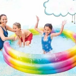 tiny tales Rainbow Patterned Inflatable (IND*6385) swimming pool Inflatable Swimming Pool-picture-14