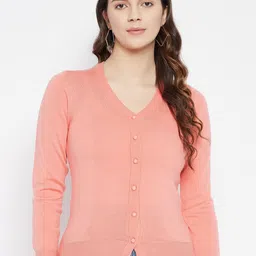 Zigo Women Self Design Long Sleeves Sweaters-image-61