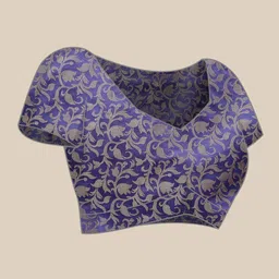 LeeliPeeri Designer Woven Design Zari Banarasi Saree image 3