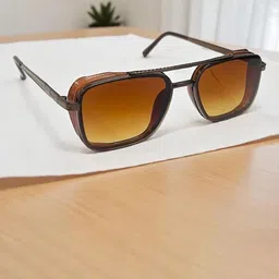 SPADEACES Unisex Aviator Sunglasses With UV Protected Lens image 2