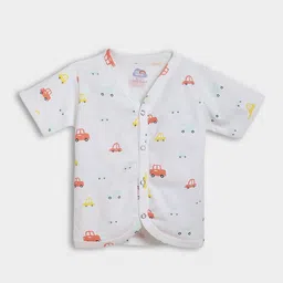 MiArcus Kids Pack of 3 Cotton Half Sleeves Printed & Solid T-Shirts image 5