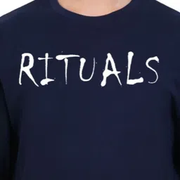 Moda Rapido Men Typography Printed Round Neck Cotton T-shirt image 2