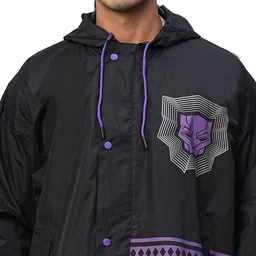 citizen Graphic Print Men Raincoat image 4