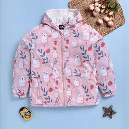 Toonyport Unisex Kids Floral Sporty Jacket-image-13