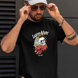 LAUREN ADAMS Graphic Printed Pure Cotton T-Shirt-picture-21