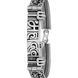 Miss Perfect Men Dial & Stainless Steel Bracelet Style Straps Watch jk_626 With Bracelet image 4