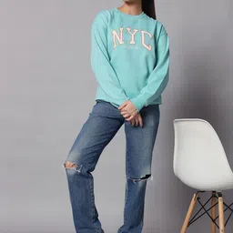 7 ISLANDS Women Printed Sweatshirt image 2