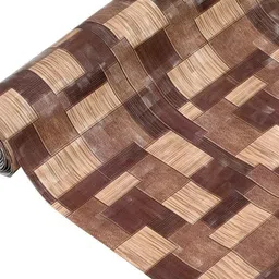 Mopak Decor Brown Set of 1 Regular Shelf Liner Organisers image 4