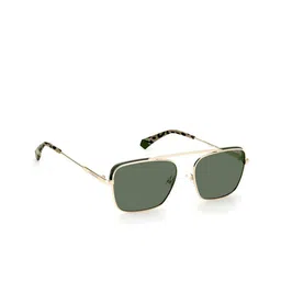 Polaroid Unisex Full Rim Rectangle Sunglasses With Polarised and UV Protected Lens-image-87