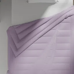 Nautica Mauve Microfiber AC Room 110 GSM Single Bed Comforter image 2