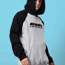 WEARDUDS Men Colourblocked Hooded Sweatshirt-picture-22