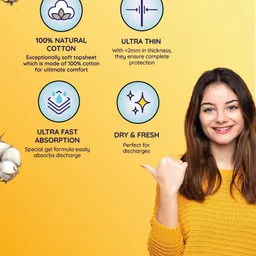 bella Intima Plus Large Pantyliners - 40 Pcs image 2