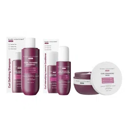 Bare Anatomy Curl Care Combo - Shampoo 250ml + Leave In Conditioner 140ml + Hair Mask 250g-picture-13